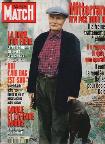 Paris match 2365 du - n°, 22