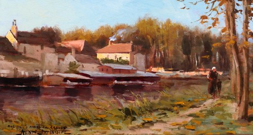 Tableau ancien andré - tableau,