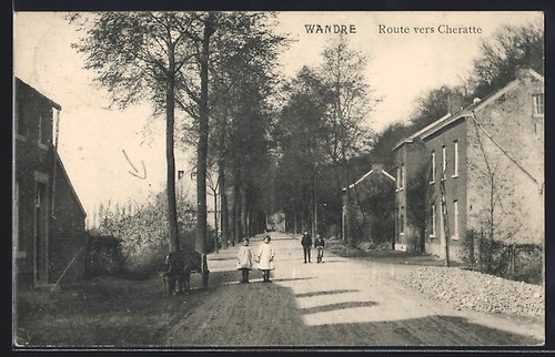 Cpa wandre route - route, vers