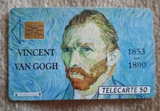 Carte téléphonique 1990 Vincent Van Gogh Numéro 96 SO2