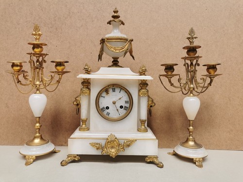 Ancienne pendule horloge - ancienne,