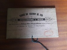 Carte du chemin de fer de