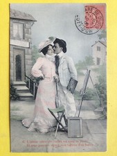 cpa Fantaisie ARTISTE PEINTRE