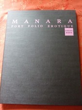 MANARA. MOEBIUS. PORTFOLIO EROTIQUE Ed. AEDENA 1984 EO numéroté 333/850 complet