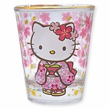 Kimono japonais Sanrio Hello Kitty Mini Shot en verre fleur de cerisier H2,4 ...
