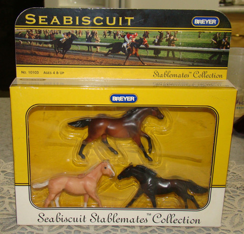Breyer seabiscuit stablemates - breyer,