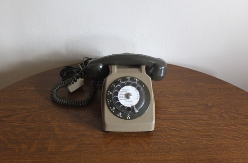 Vintage telephone socotel s63 - telephone,