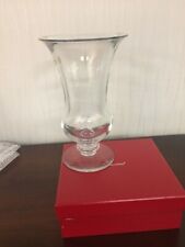 Vase empire uni en cristal de Baccarat h : 27cm