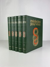 Anciens Livres, Collection Médecine pour vous en 5 Volumes édition Hachette 