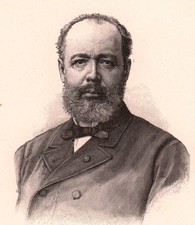 Portrait XIXe Docteur Léon