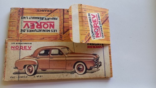 Boite vide origine norev - boite,