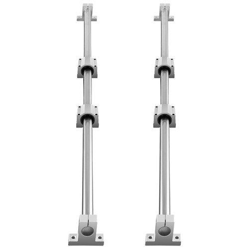 2pcs rail guidage linéaire - guidage,