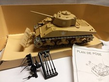 Solido 1/50, char Sherman Bulldozer M4A3 Bulldozer Sable, USA WW2, Ref 6077 (19)