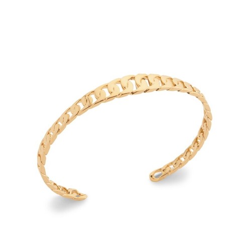 Bracelet jonc motif chaîne - bracelet,