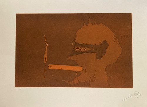 Joan ponç gravure originale - gravure,
