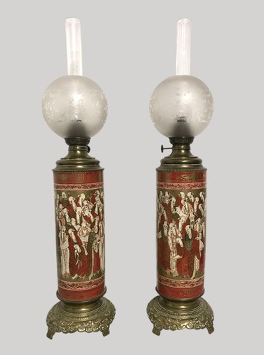 Paire lampes pétrole - paire,