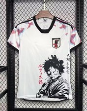 Maillot Football Luffy Équipe Foot Japon Adulte Enfant T-shirt One Piece Sport