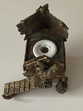 encrier ancien bronze 