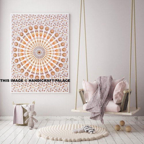 Indien coton tenture murale - indien,