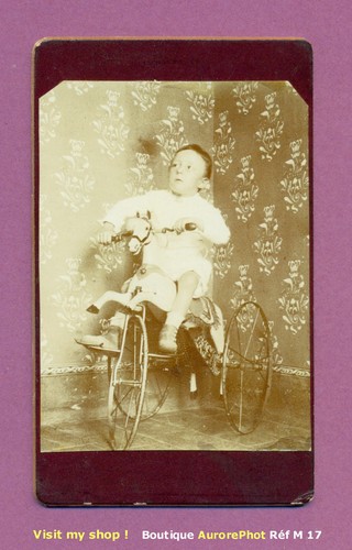 Cdv garçon pose - garÇon,
