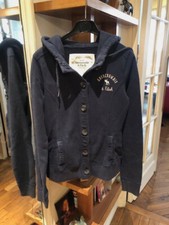 Sweat bleu marine à capuche Abercrombie & Fitch - taille M