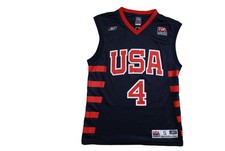 Maillot basket vintage USA