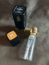 Ancien parfum de poche vide, rechargeable, " Chanel n°5 ", vaporisateur de sac.