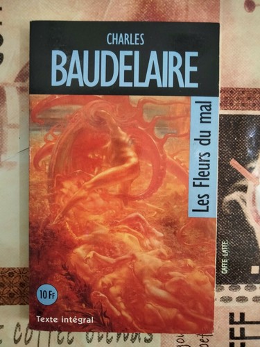 Livre baudelaire les fleurs - livre, baudelaire,
