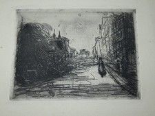 Ecole FRANCAISE XIX EAU FORTE