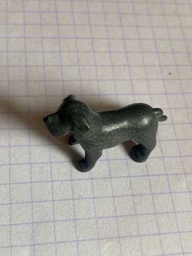 Playmobil petit chien gris - petit,