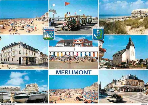 Carte postale merlimont - -,