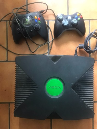 Xbox video game system - video, avec