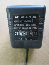 Adaptateur Secteur Chargeur 6V DC 2100mA AD-062A1B   (A4)
