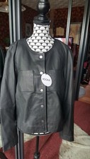 Veste cuir véritable kookaï - cuir,