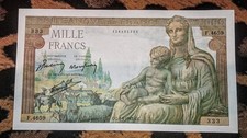 Billet 1000 Francs Déméter