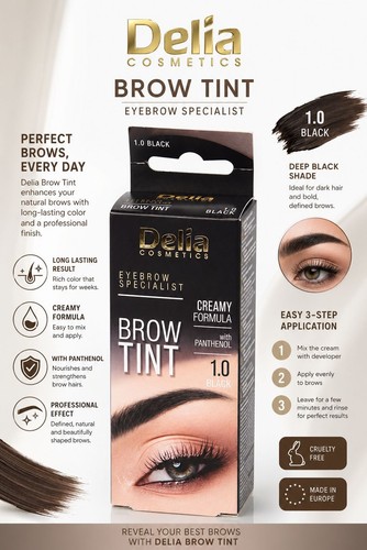 Teinture sourcils delia - teinture,