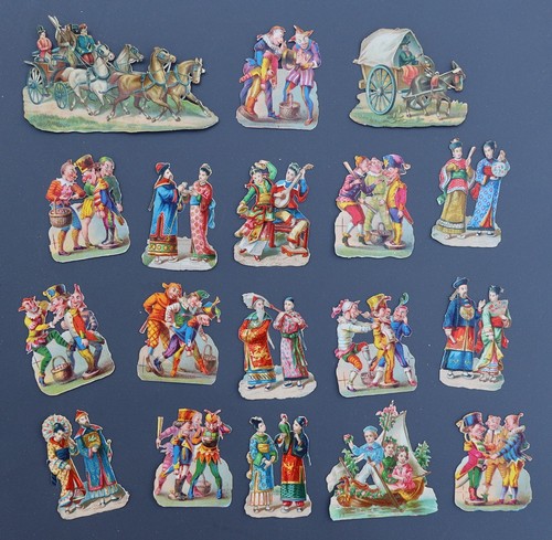 Lot découpis personnage - lot, 18
