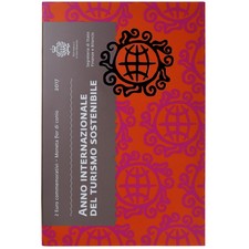 Saint-Marin, 2 Euro, année internationale du tourisme durable, 2017, Rome, BU