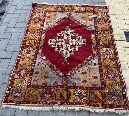 Ancien tapis perse laine - tapis,