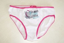 Culotte blanche et rose neuve Monster High taille 6-8 ans 