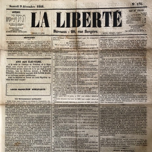 Journal liberte décembre - liberte, 9