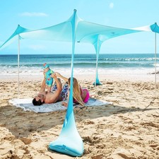 SUN NINJA Tente Pop Up de Plage - Tente de Plage Anti UV pour Bebe - Protection