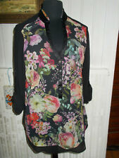 Chemisier tunique blouse voile