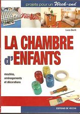 LIVRE CHAMBRE ENFANTS TISSU COUTURE MEUBLES DECORATION…….. 