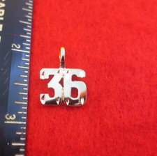 14KT Or EP Numéro 36 " Coupe