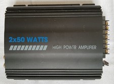 Amplificateur Stéréo HIGH POWER AMPLIFIER 2 Ch 2 X 50 Watts RMS