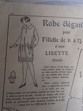 PATRON ORIGINAL POUR LA POUPEE