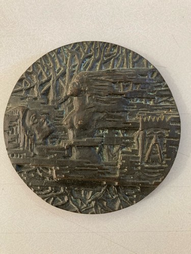 Very beautiful bronze medal - bronze,