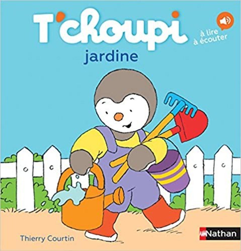 Livre choupi jardine - t'choupi,