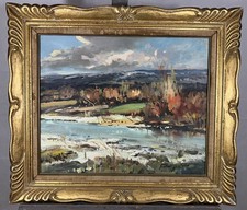 Pierre GONTARD (1927) Huile Peintre Marseillais Les gorges du Toulourenc ?